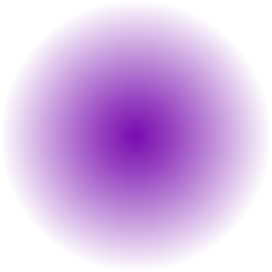 Purple transparent round gradient